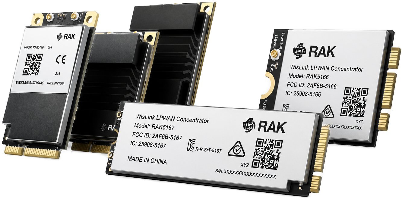 Industrial connectivity solutions and certified radio cards for reliable communication.